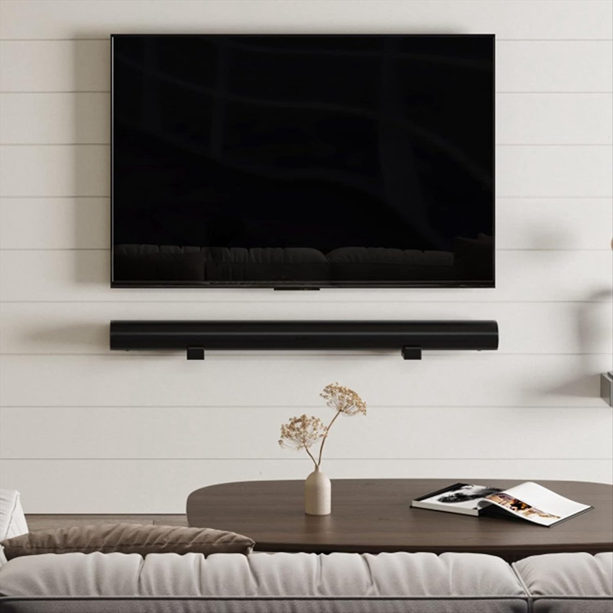 Soundbar Wall Mount Bracket Universal - AT42 2PCS Universal Soundbar Wall Mount