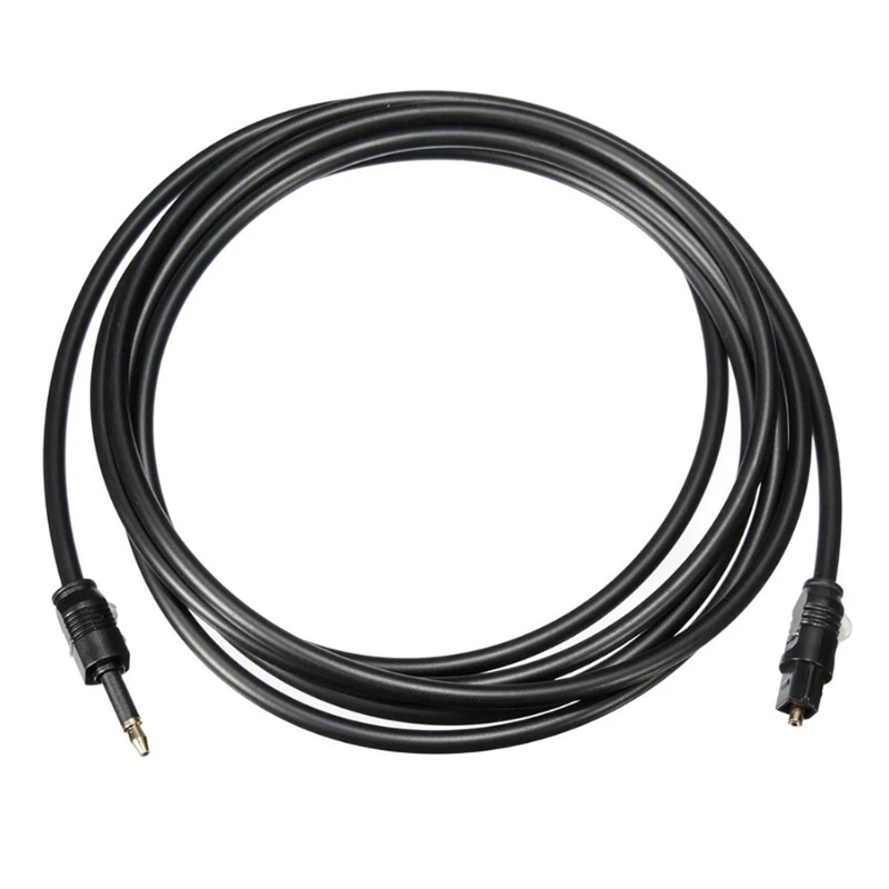 Optical Audio Cable Toslink Gold Plated - 3.5mm Optical Cable Digital Toslink to
