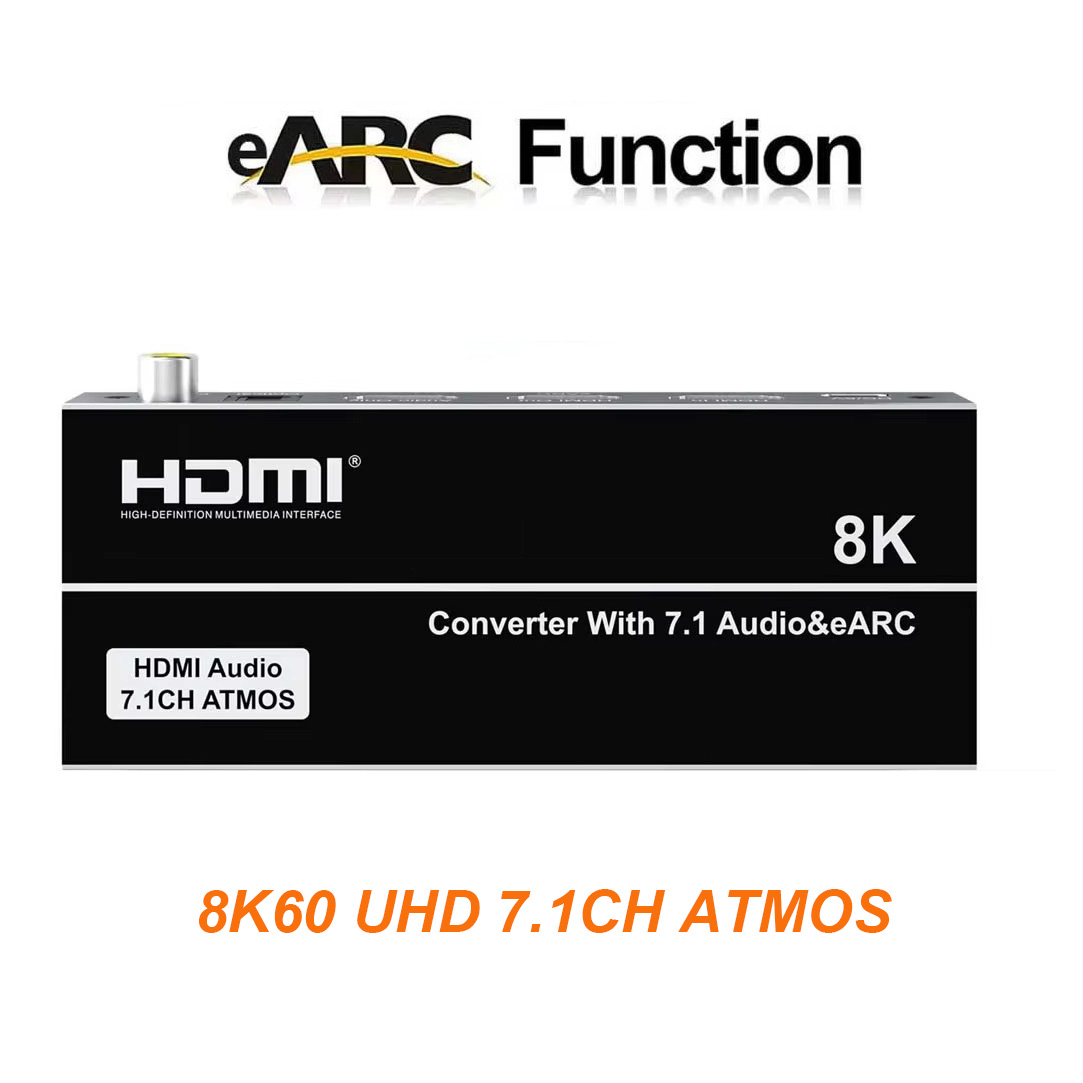 Dolby Atmos Soundbar Hdmi Earc - 8K 60Hz HDMI EARC Return Audio