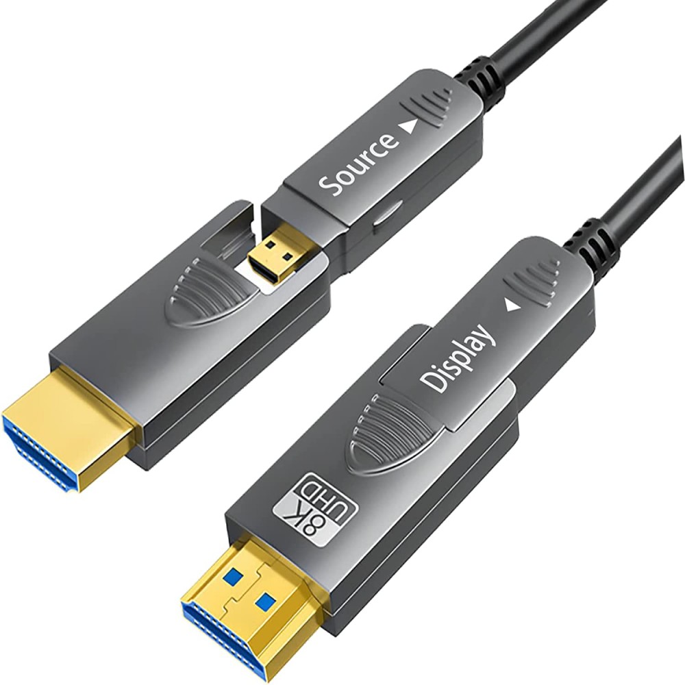 Hdmi 2.1 Cable 8K 60Hz 48Gbps Earc - 8K Fiber Optic HDMI 2.1 Cable
