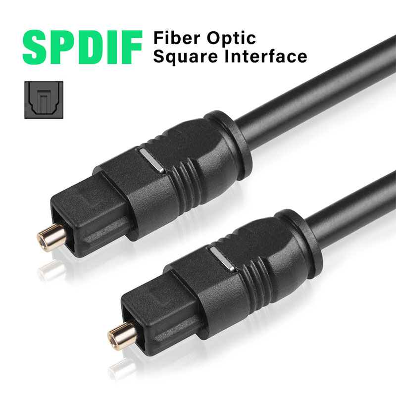 0.5m 1m 1.5m 2m 3m Digital Fib - огляд і ціна Optical Audio Cable Toslink Gold Plated