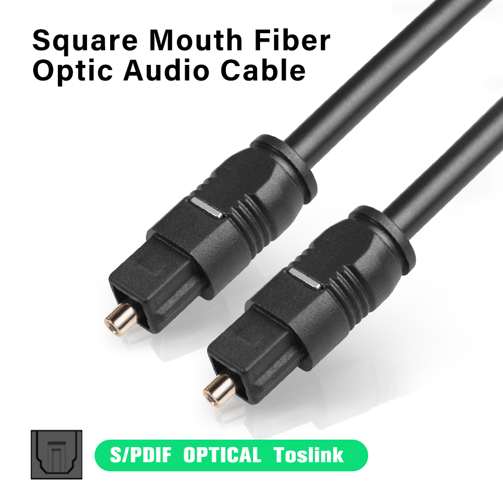 0.5m 1m 1.5m 2m 3m Digital Fib - огляд і ціна Optical Audio Cable Toslink Gold Plated