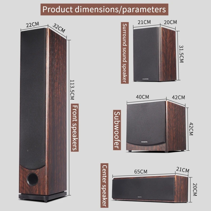 7.1  Floor-standing Home Theat - огляд і ціна Home Theater System 7.1 Surround Sound