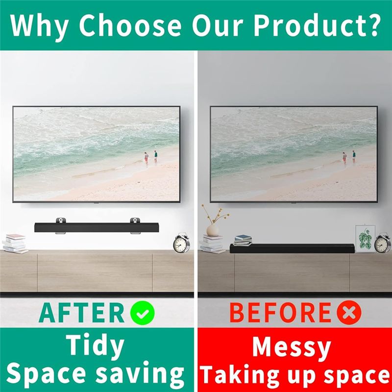 B86B Universal Soundbar Wall M - огляд і ціна Soundbar Wall Mount Bracket Universal