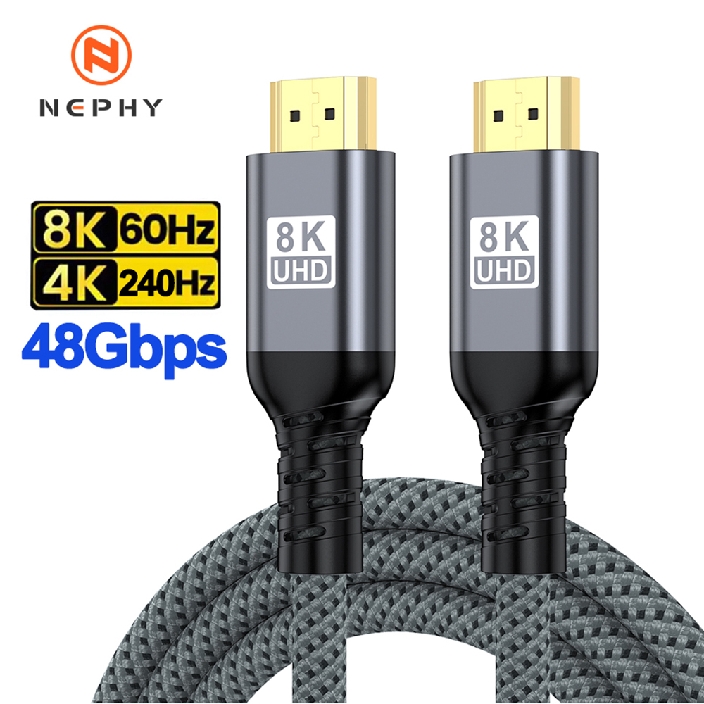 5m 7m 10m Long 8K HDMI 2.1 Cab - огляд і ціна Hdmi 2.1 Cable 8K 60Hz 48Gbps Earc
