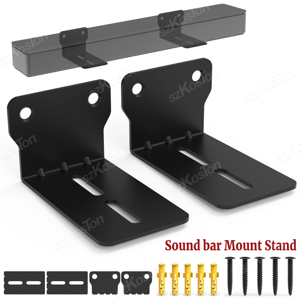 2 PCS Soundbar Mount Wall Brac - огляд і ціна Soundbar Wall Mount Bracket Universal
