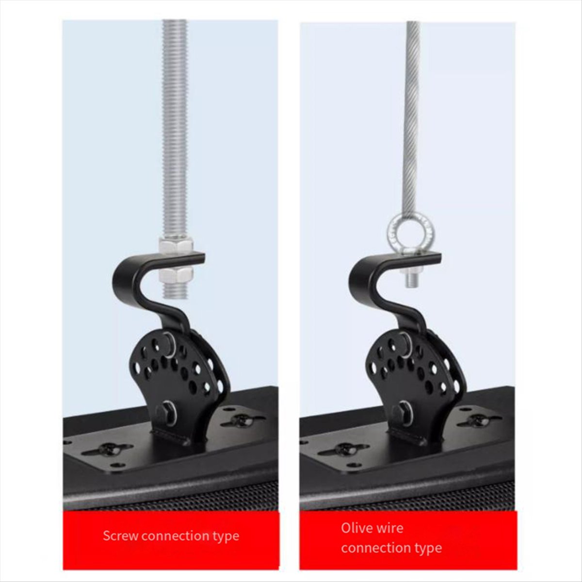 RISE- 2Pcs Speaker Wall Mount  - огляд і ціна Speaker Wall Ceiling Mount Bracket