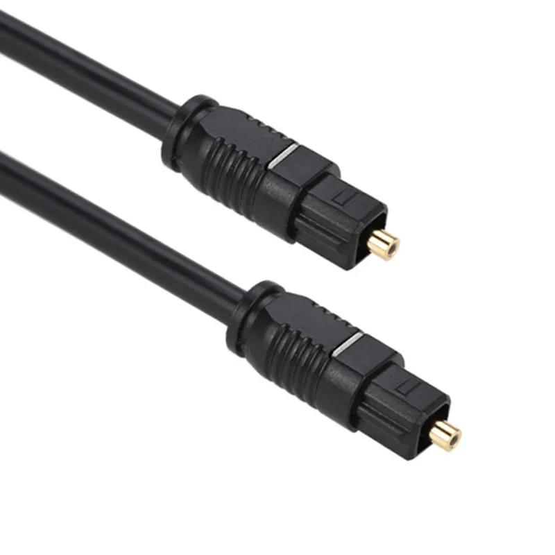 Digital Fiber Optical Optic Au - огляд і ціна Optical Audio Cable Toslink Gold Plated