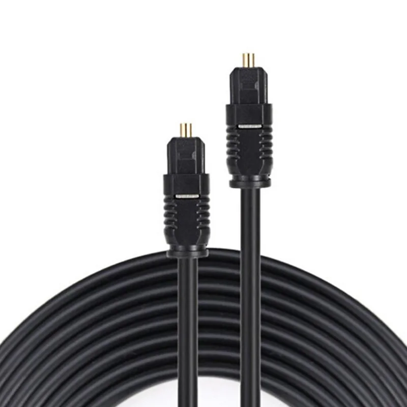 Digital Fiber Optical Optic Au - огляд і ціна Optical Audio Cable Toslink Gold Plated