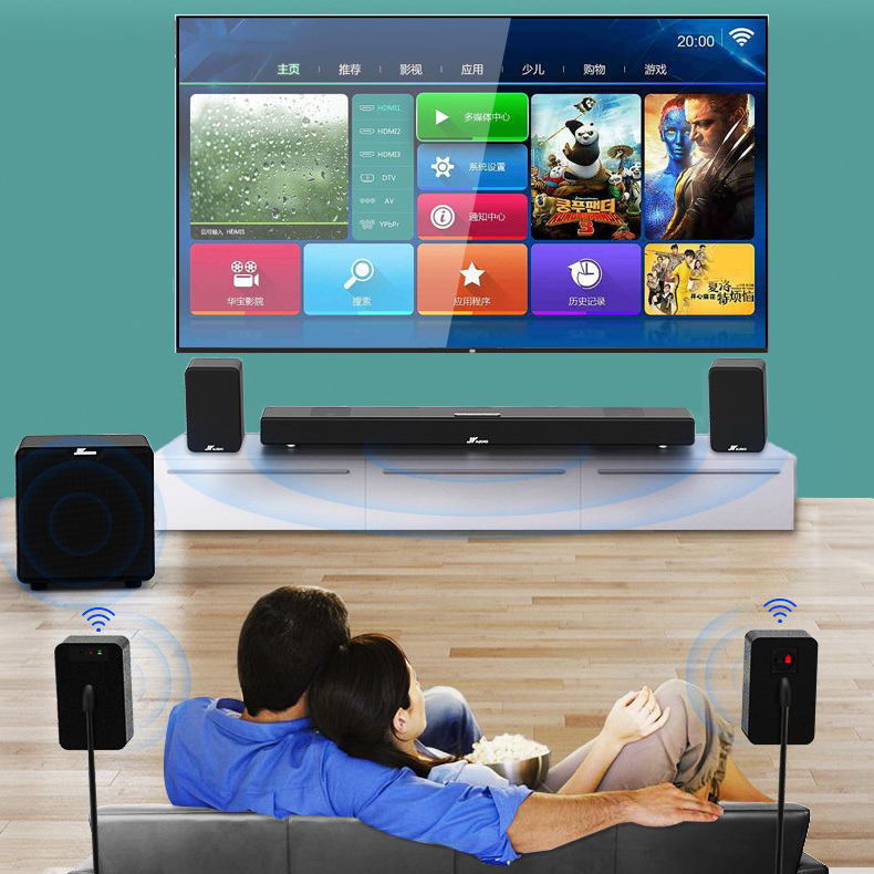 7.1 HD Wireless Home Theater S - огляд і ціна Home Theater System 7.1 Surround Sound
