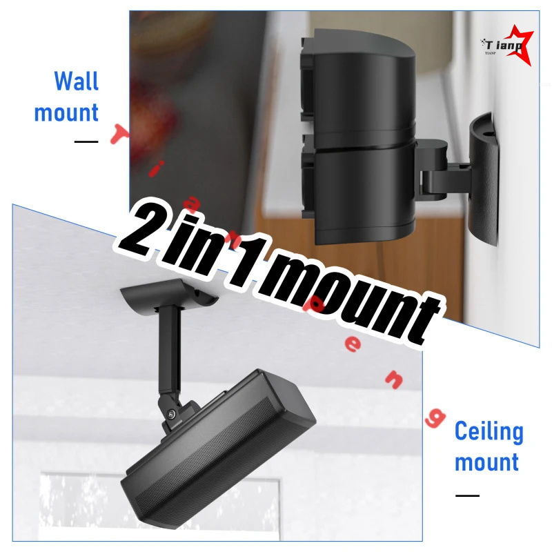 Heavy Duty Metal Wall & Ceilin - огляд і ціна Speaker Wall Ceiling Mount Bracket