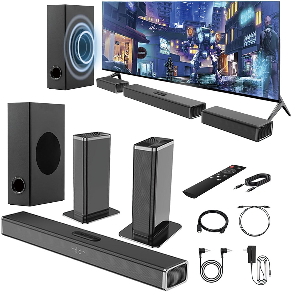 Samtronic Wireless Speaker 5.1 - огляд і ціна Soundbar With Wireless Subwoofer 5.1Ch