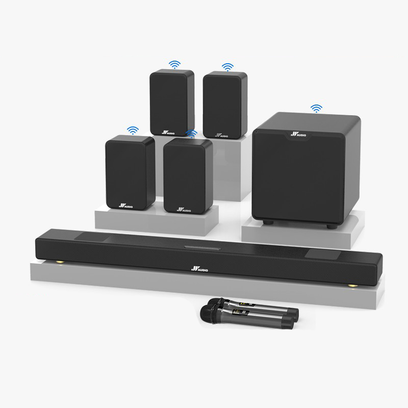7.1 Speaker System Home Theate - огляд і ціна Home Theater System 7.1 Surround Sound