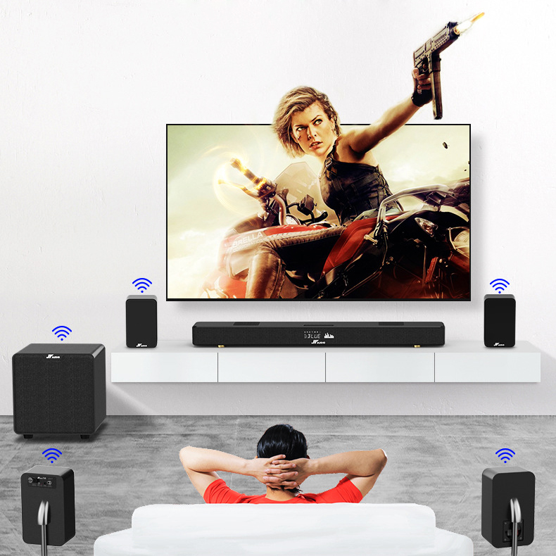7.1 Speaker System Home Theate - огляд і ціна Home Theater System 7.1 Surround Sound