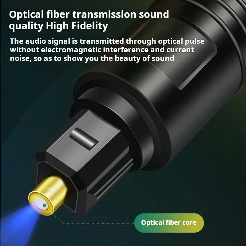 1 to 2 SPDIF Digital Optical A - огляд і ціна Optical Audio Cable Toslink Gold Plated