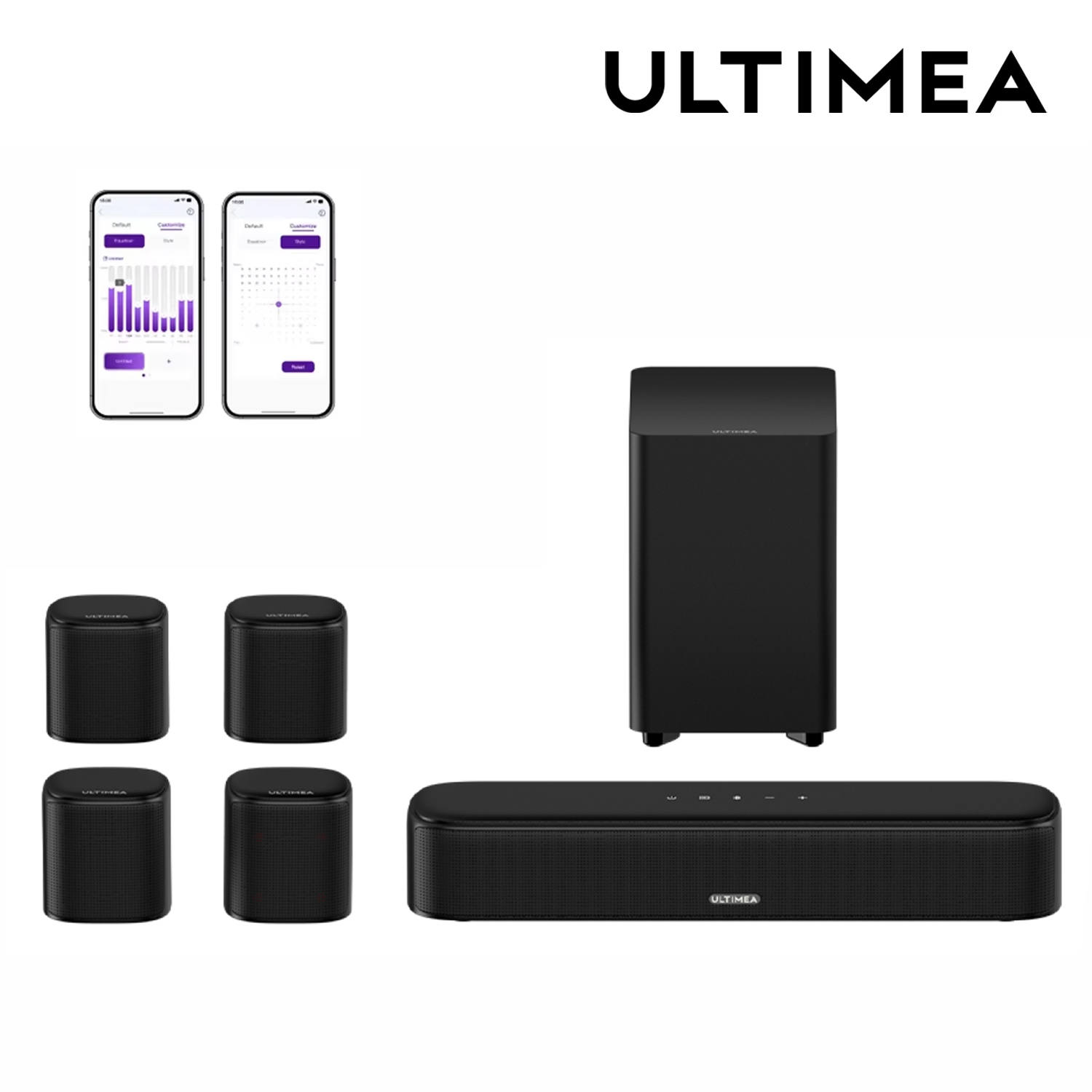 ULTIMEA 7.1 Channel Sound Bar  - огляд і ціна Home Theater System 7.1 Surround Sound