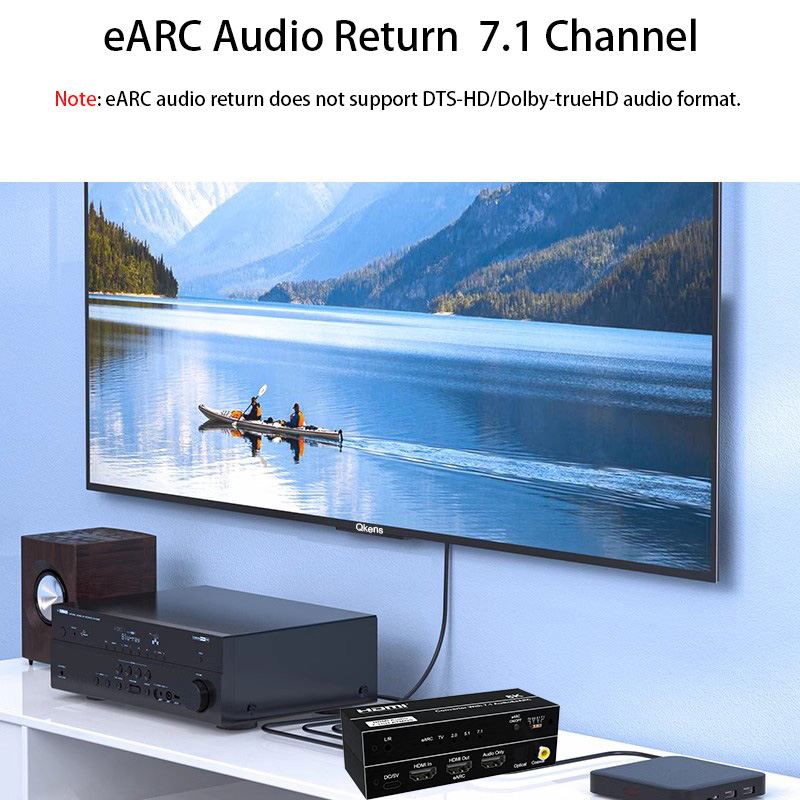 8K 60Hz HDMI EARC Return Audio - огляд і ціна Dolby Atmos Soundbar Hdmi Earc