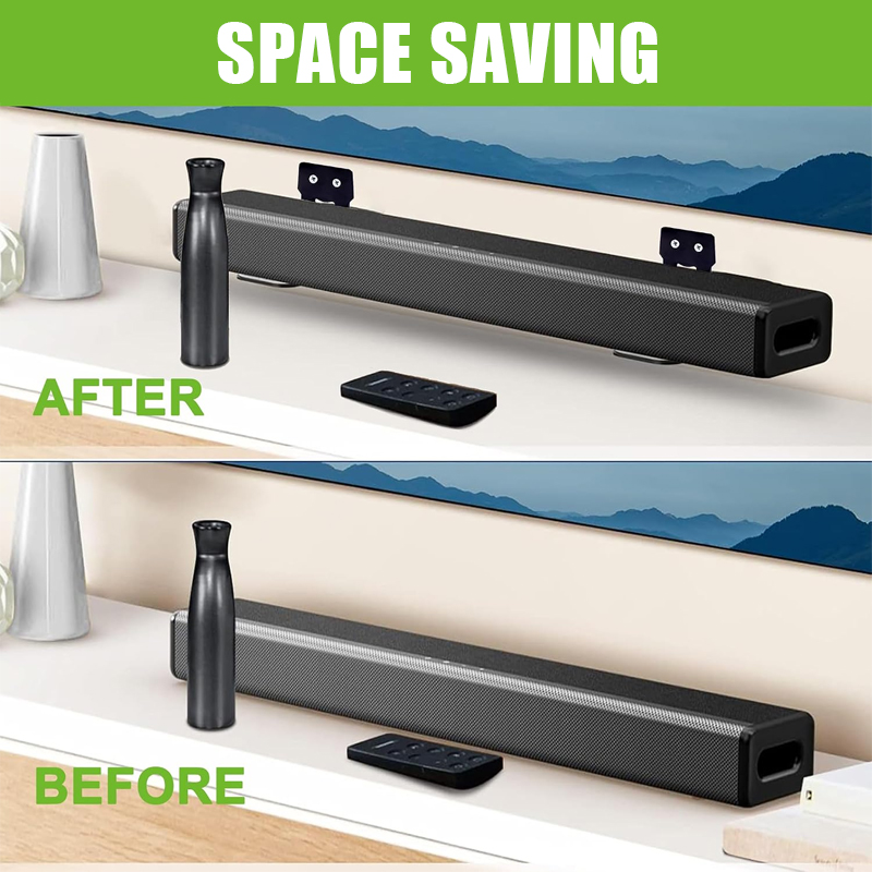 2PCS Soundbar Wall Mount Unive - огляд і ціна Soundbar Wall Mount Bracket Universal