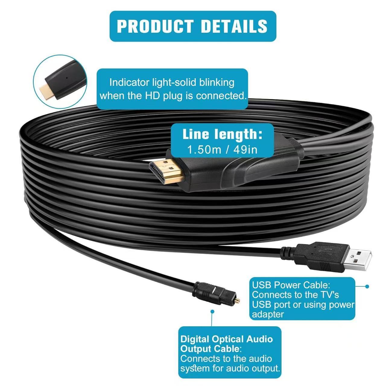 EARC ARC to Optical SPDIF Audi - огляд і ціна Dolby Atmos Soundbar Hdmi Earc