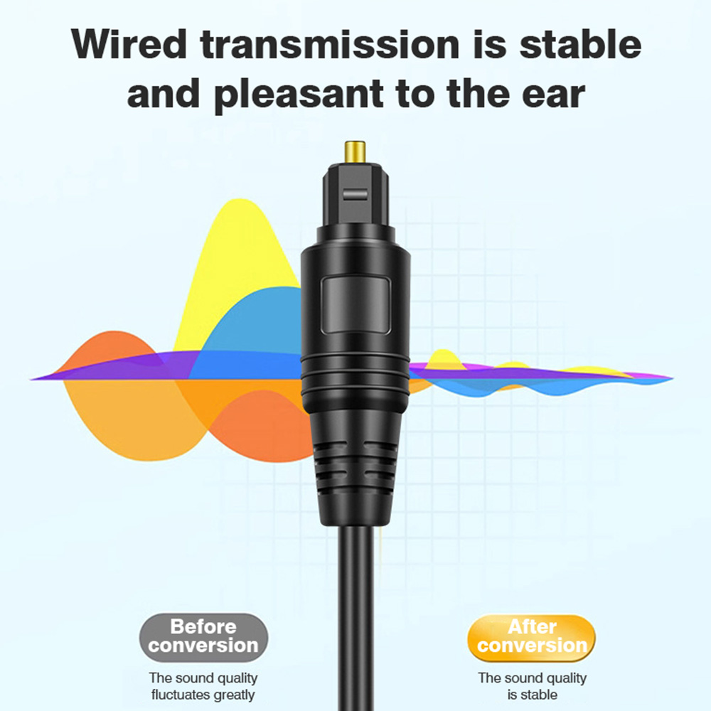 1 To 2 Toslink Gold-Plated Dig - огляд і ціна Optical Audio Cable Toslink Gold Plated