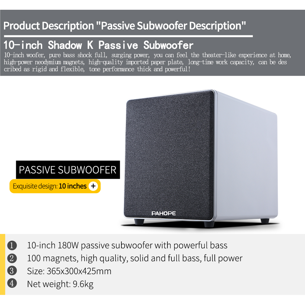 7.1 Home Theater Speakers Prof - огляд і ціна Home Theater System 7.1 Surround Sound