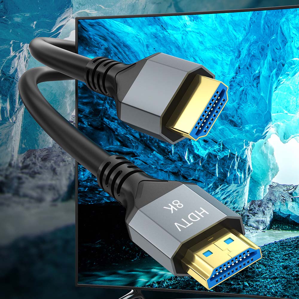 8K HDMI Cable HDMI 2.1 8K@60Hz - огляд і ціна Hdmi 2.1 Cable 8K 60Hz 48Gbps Earc