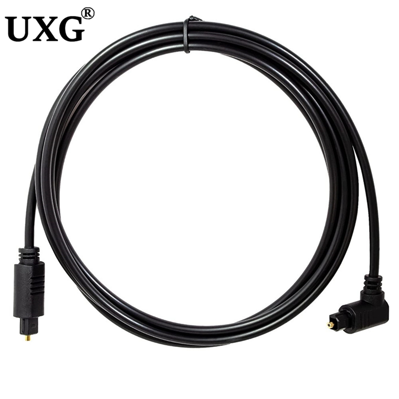90 Degree Digital Optical Audi - огляд і ціна Optical Audio Cable Toslink Gold Plated