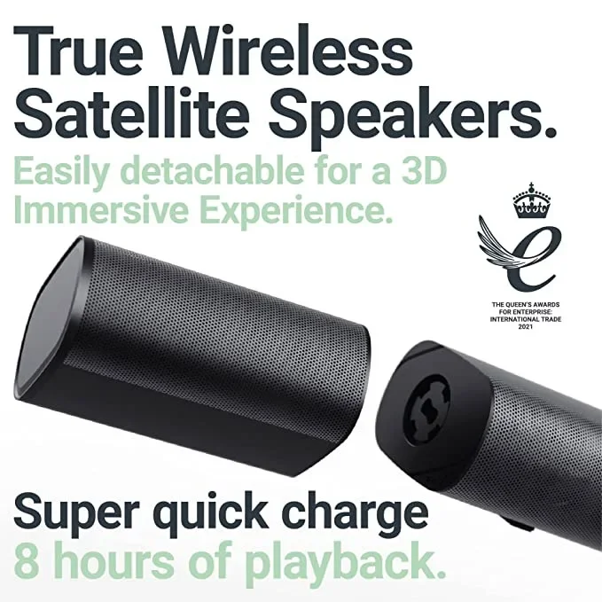 wireless speaker 5.1ch Detacha - огляд і ціна Soundbar With Wireless Subwoofer 5.1Ch